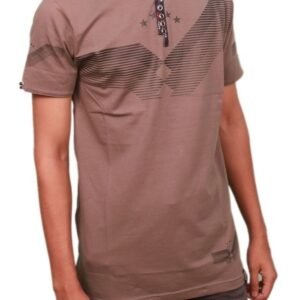 Men's Knit Cotton Round Neck Jersey T-Shirt