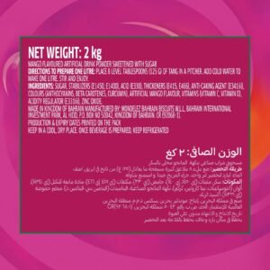Tang Mango Flavoured Juice Drinking Powder 2 kg - Image 7