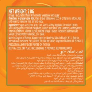 Tang Orange Flavoured Juice Drinking Powder 2 kg - Image 6