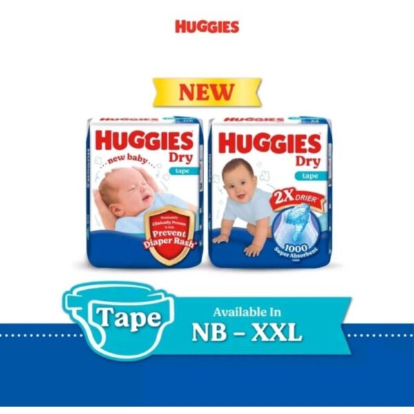 Huggies Dry Tape Baby Diapers Huggies Dry Tape Baby Diapers